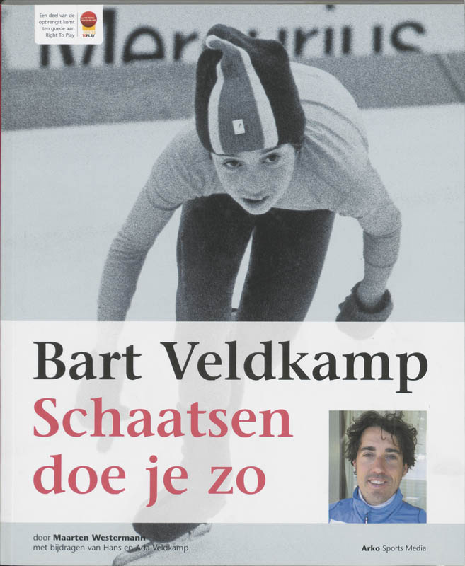 Omslag van Bart Veldkamp Schaatsen doe je zo