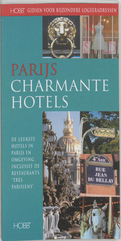 Omslag van Parijs Charmante Hotels