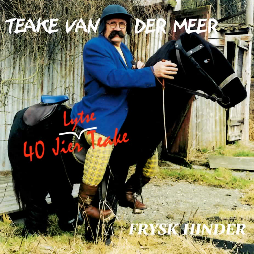 Omslag van 40 jier lytse Teake van der Meer