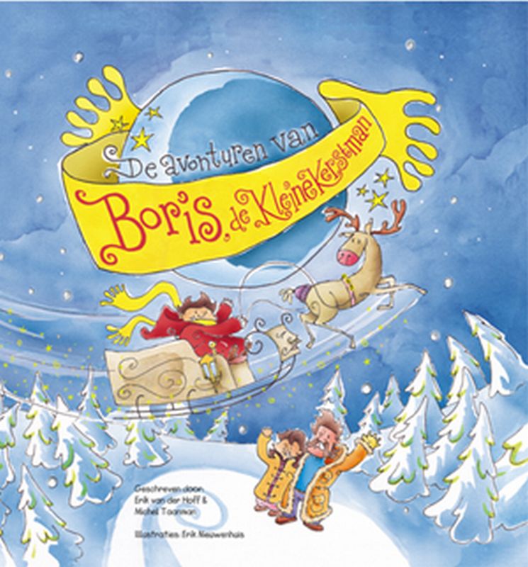 Omslag van De avonturen van Boris, de kleine Kerstman