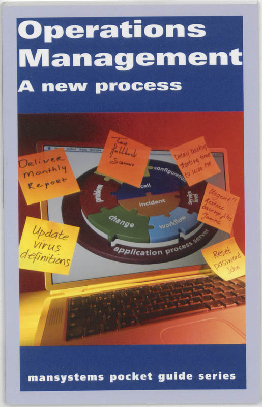 Omslag van Operations management - a new process