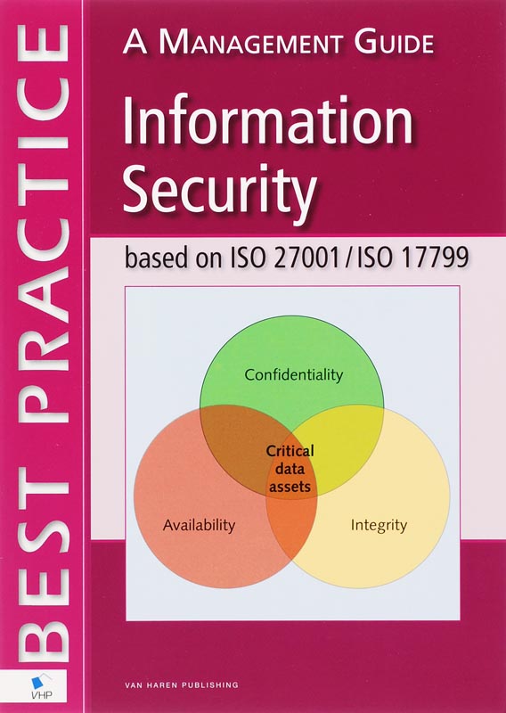 Omslag van Information Security based on ISO27001/ISO 17799