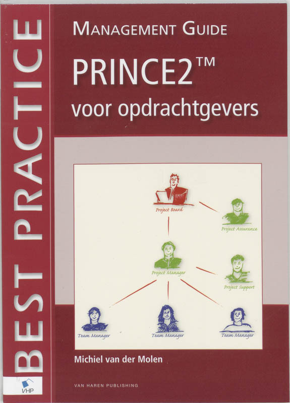 Omslag van PRINCE2 voor opdrachtgevers