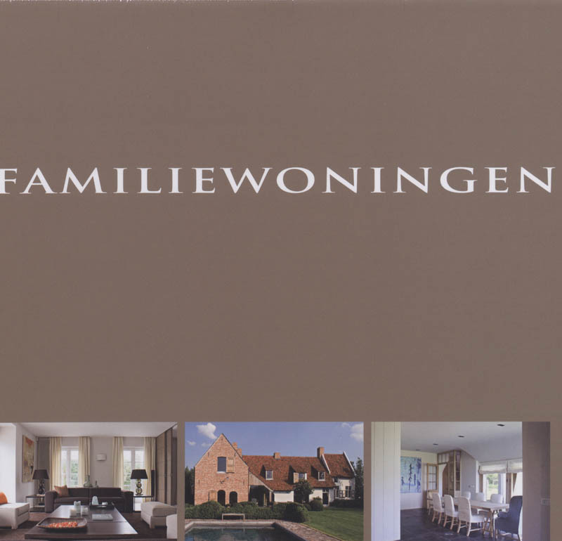 Omslag van Familiewoningen