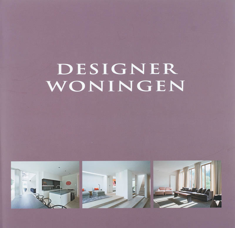 Omslag van Designerwoningen