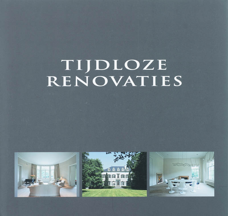 Omslag van Tijdloze renovaties