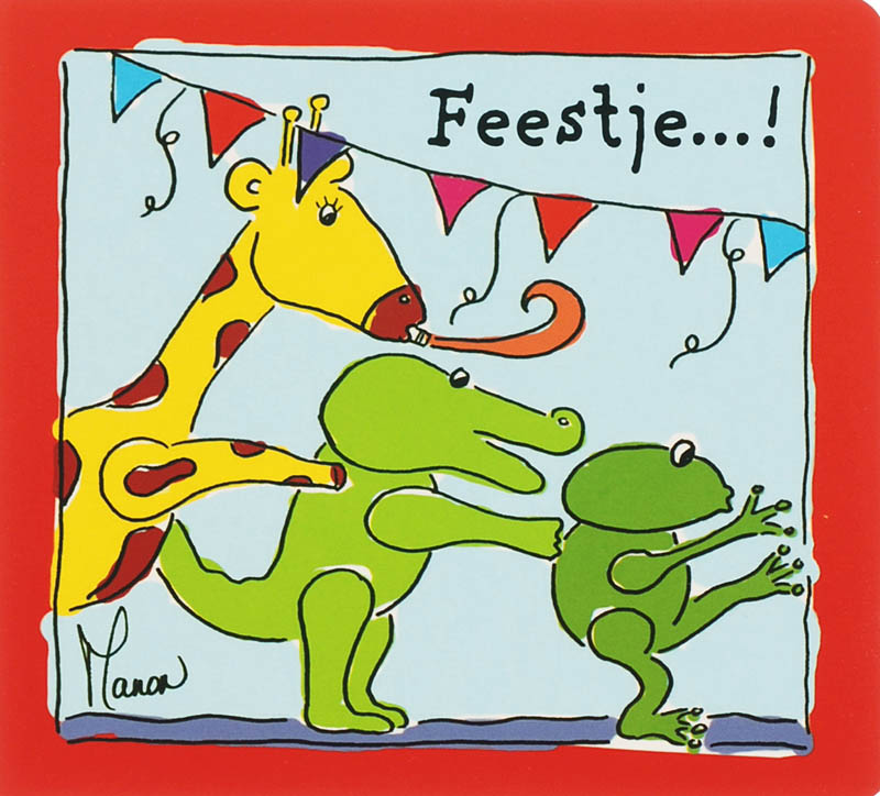 Omslag van Feestje