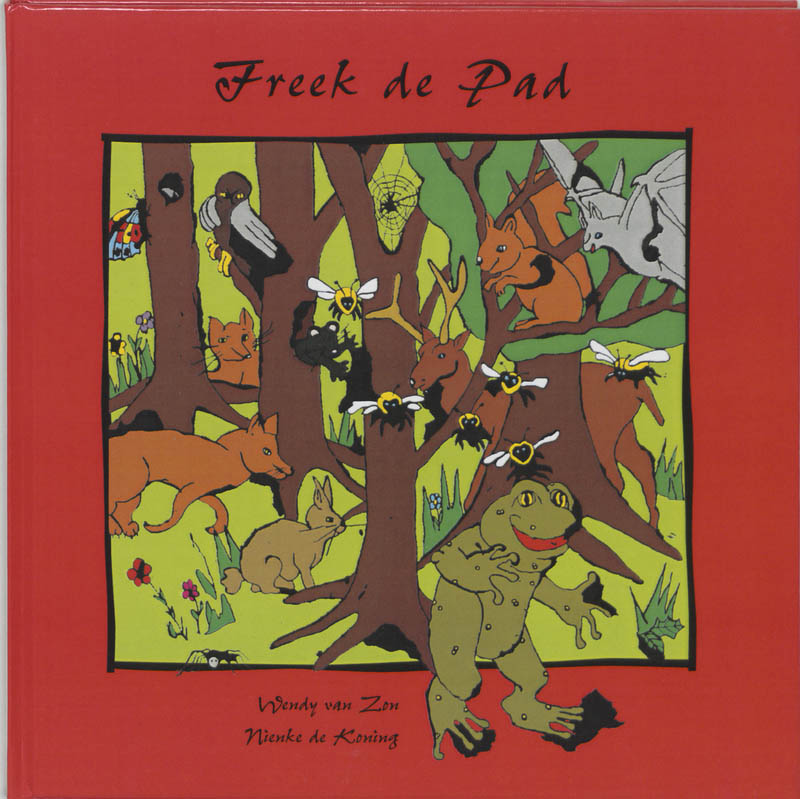 Omslag van Freek de pad
