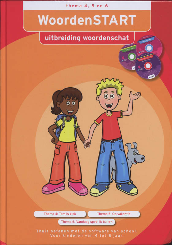 Omslag van uitbreiding woordenschat: thema 4,5 en 6