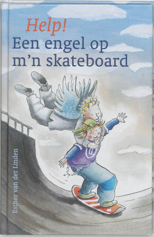 Omslag van Help! Een engel op m'n skateboard