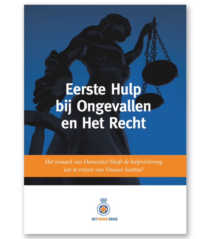Omslag van Eerste hulp bij ongevallen en het recht