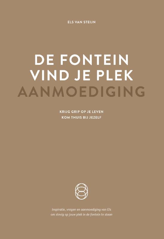 Omslag van De fontein, vind je plek - Aanmoediging