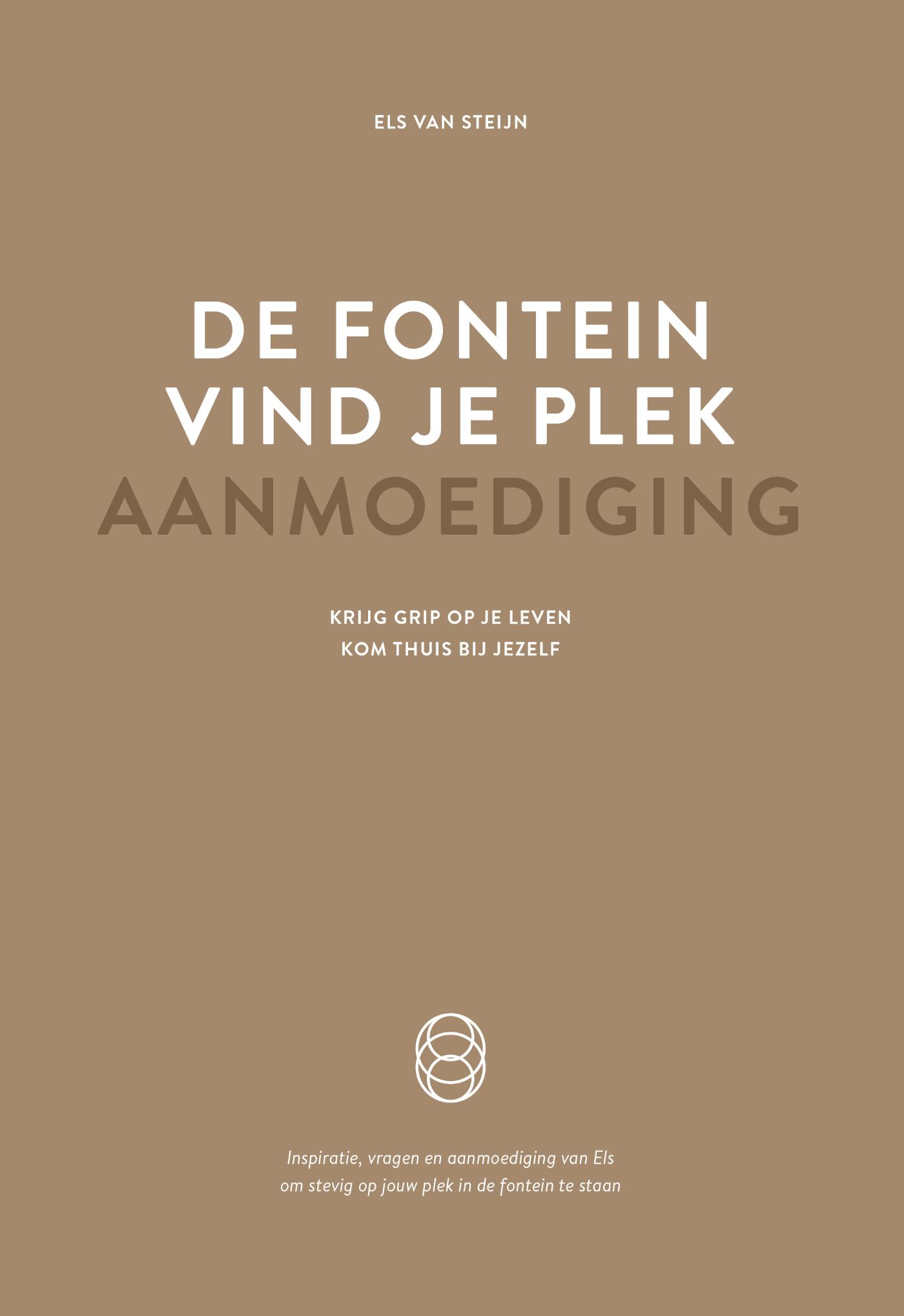 Omslag van De fontein, vind je plek - Aanmoediging