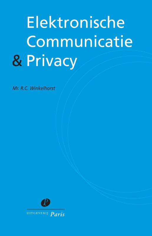 Omslag van Elektronische Communicatie & Privacy