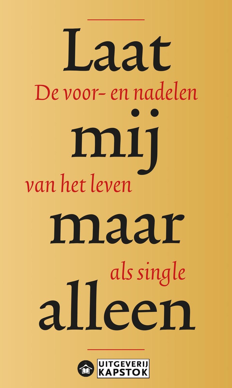 Omslag van Laat mij maar alleen