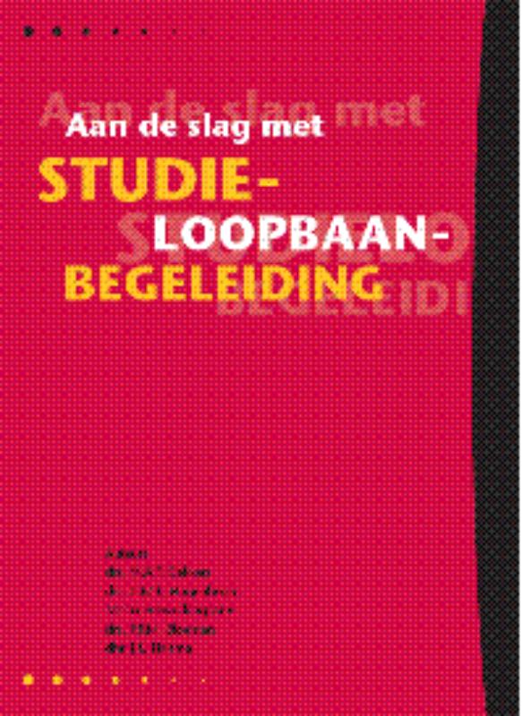 Omslag van Aan de slag met studieloopbaanbegeleiding