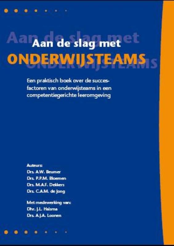 Omslag van Aan de slag met onderwijsteams