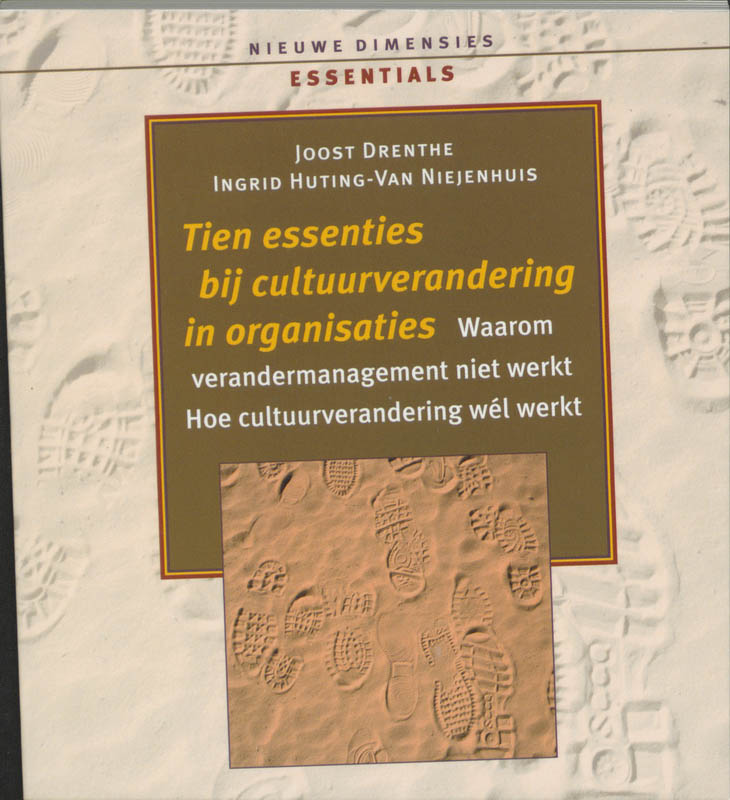 Omslag van Tien essenties bij cultuurverandering in organisaties