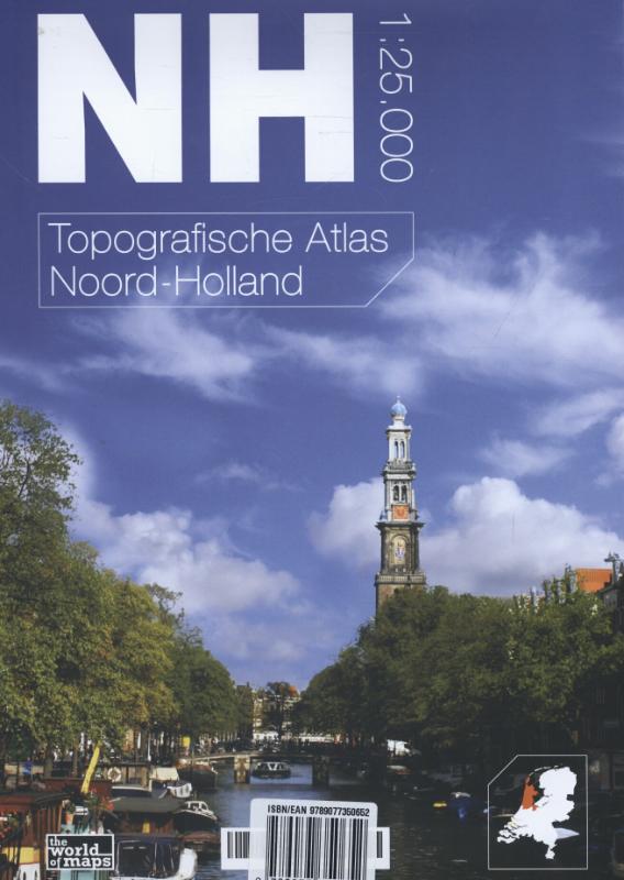 Omslag van Topografische atlas van Noord-Holland