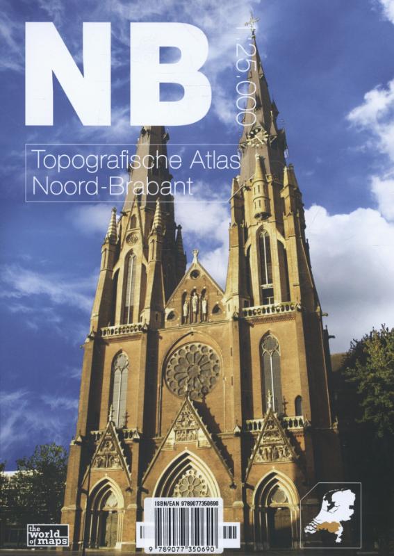 Omslag van Topografische atlas Noord-Brabant