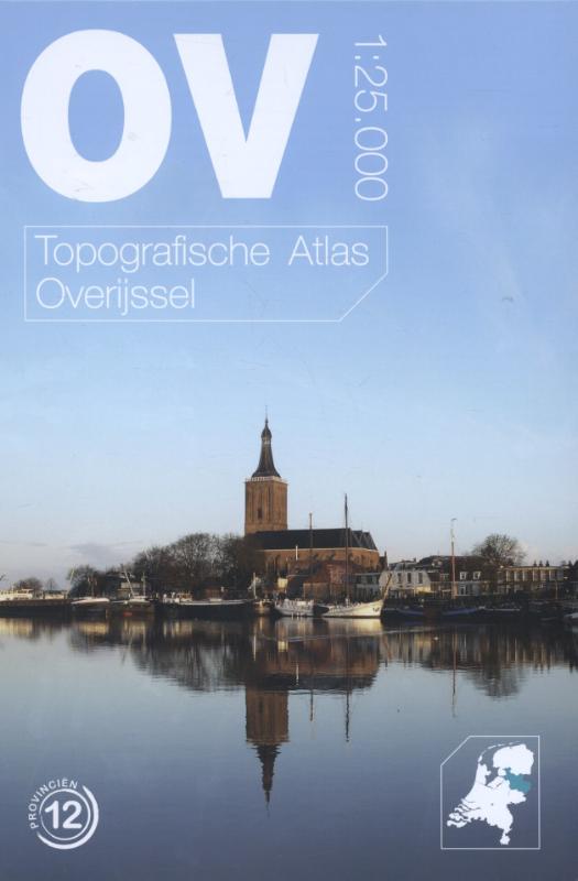 Omslag van Topografische atlas van Overijssel schaal 1:25.000