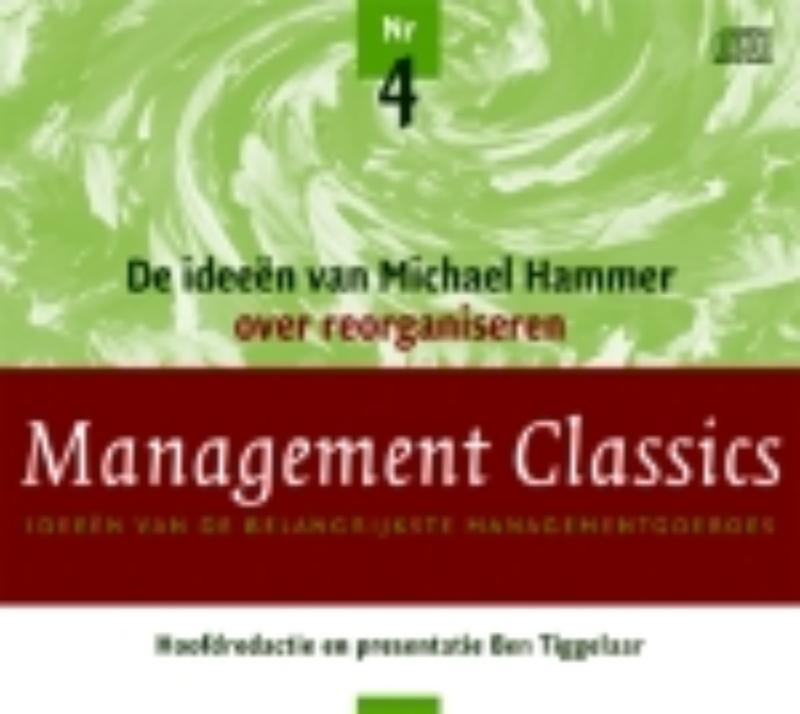Omslag van De ideeen van Michael Hammer over reorganisaren
