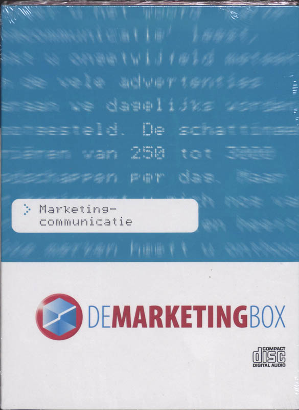 Omslag van Marketingcommunicatie