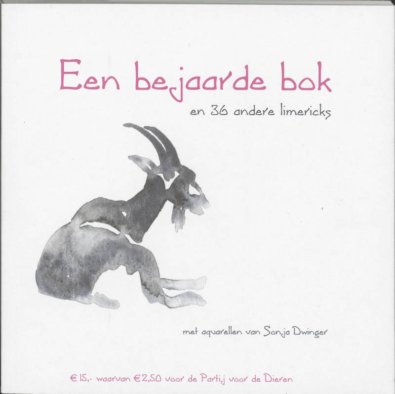 Omslag van Een bejaarde bok en 36 andere limericks