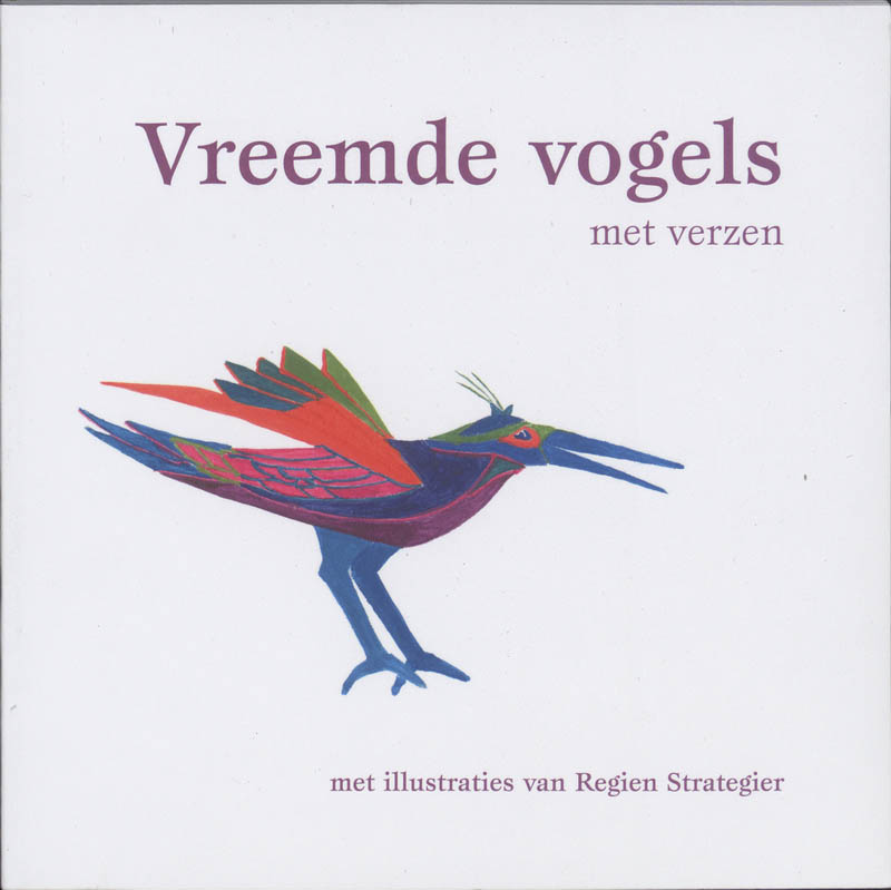 Omslag van Vreemde vogels met verzen