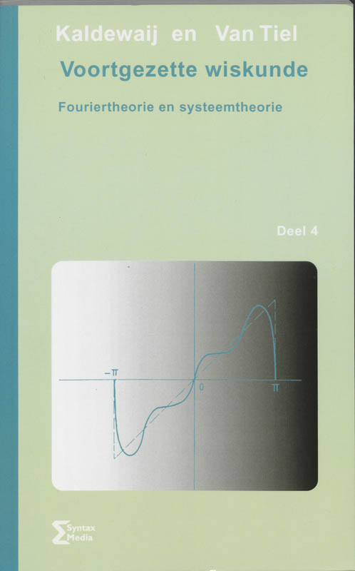Omslag van 4 Fourier-theorie en systeemtheorie