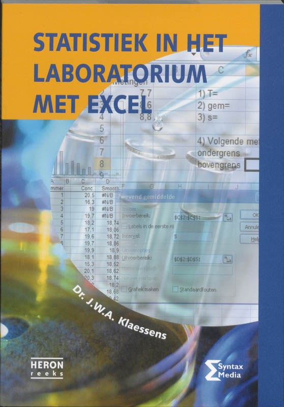 Omslag van Statistiek in het laboratorium met Excel