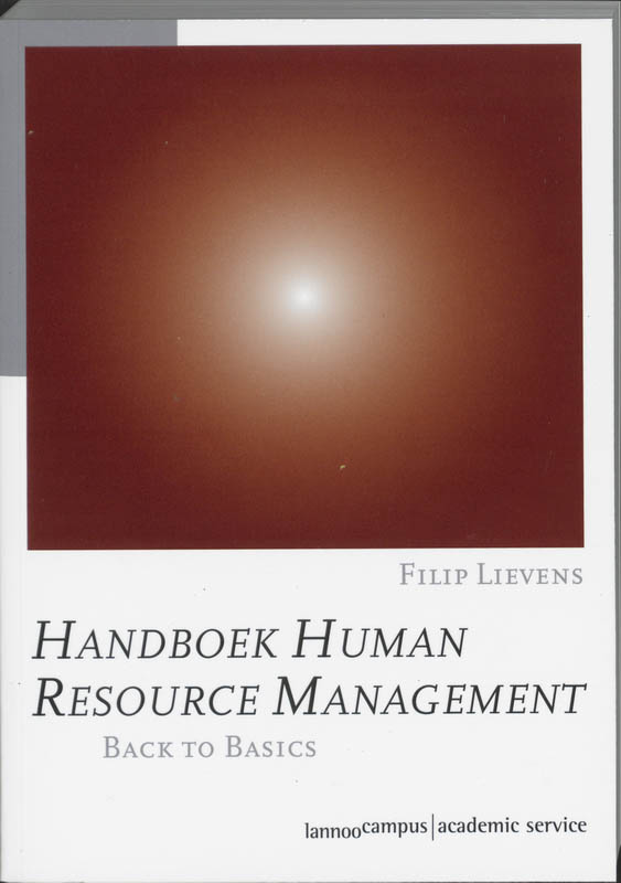 Omslag van Handboek human resource management