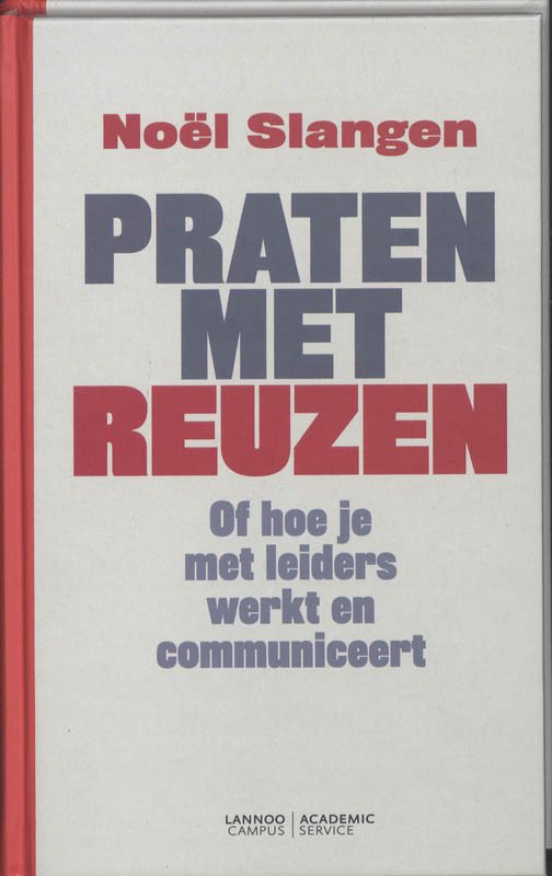 Omslag van Praten met reuzen