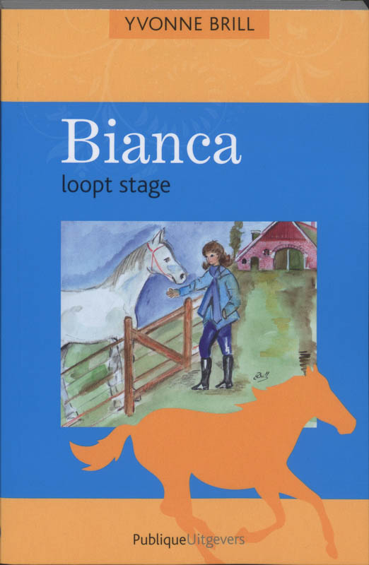 Omslag van Bianca loopt stage