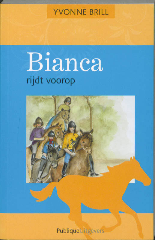 Omslag van Bianca rijdt voorop