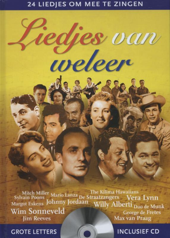 Omslag van Liedjes van weleer