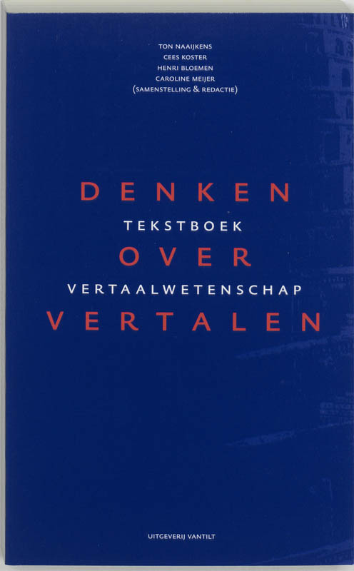 Omslag van Denken over vertalen