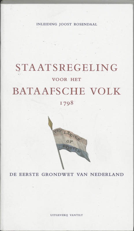 Omslag van Staatsregeling voor het Bataafsche Volk 1798