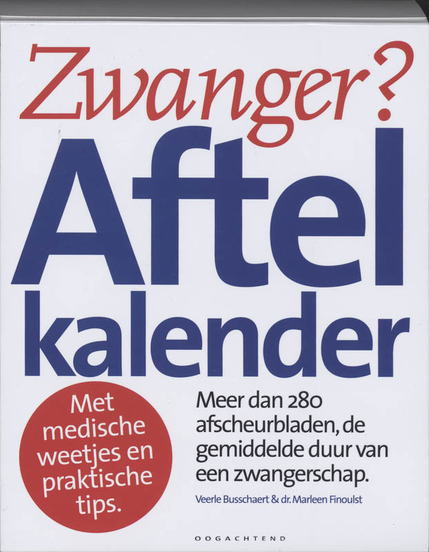 Omslag van 280 zwangerschapskalender