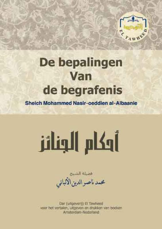Omslag van De bepalingen van de begrafenis