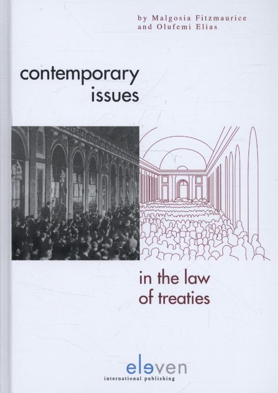 Omslag van Contemporary issues of the law of treaties