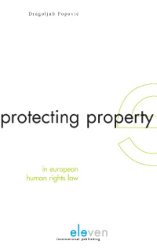 Omslag van Protecting property in european human rights law