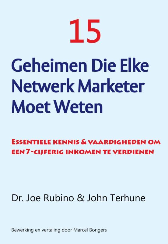 Omslag van 15 geheimen die elke netwerk marketer moet weten