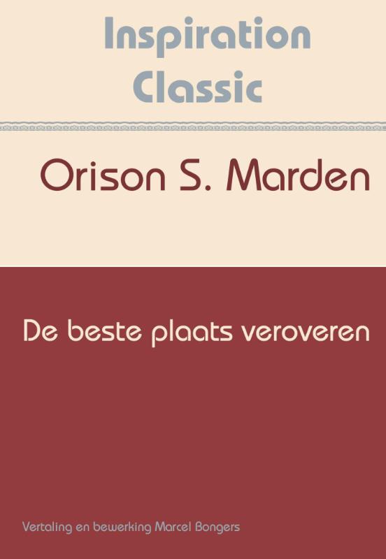 Omslag van De beste plaats veroveren