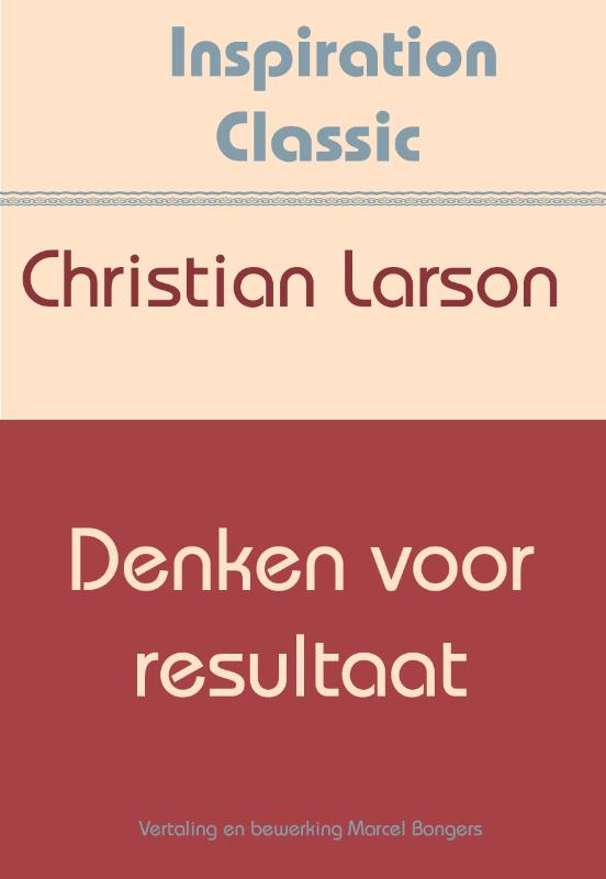 Omslag van Denken voor resultaat