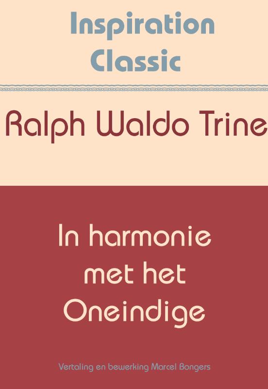 Omslag van In harmonie met het oneindige
