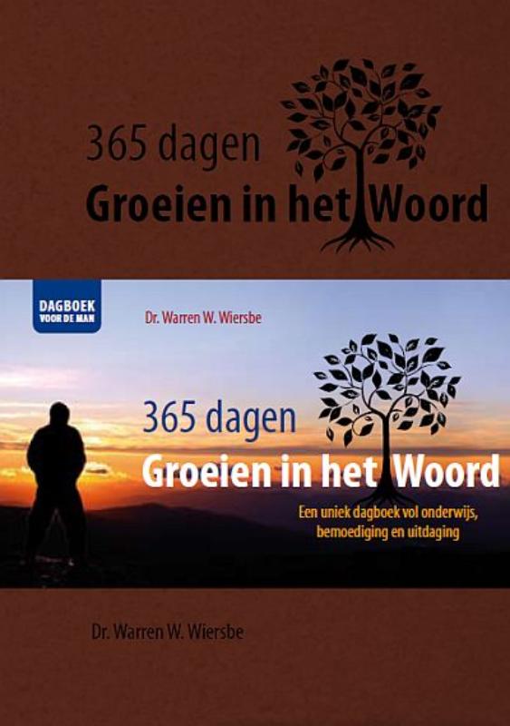 Omslag van 365 Dagen groeien in het Woord - dagboek voor de man