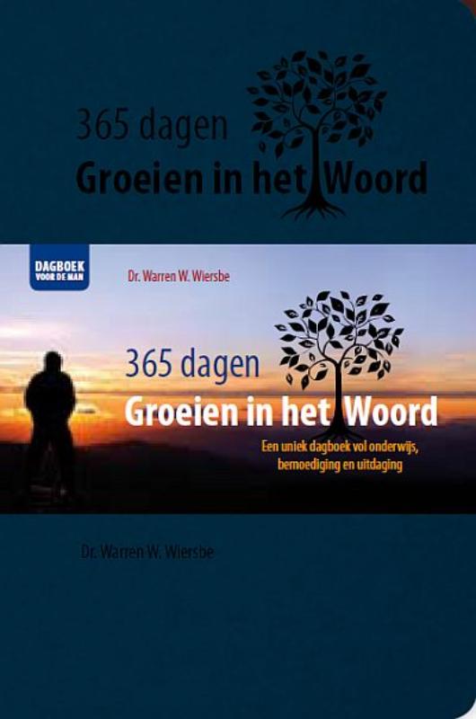 Omslag van 365 Dagen groeien in het Woord - dagboek voor de man