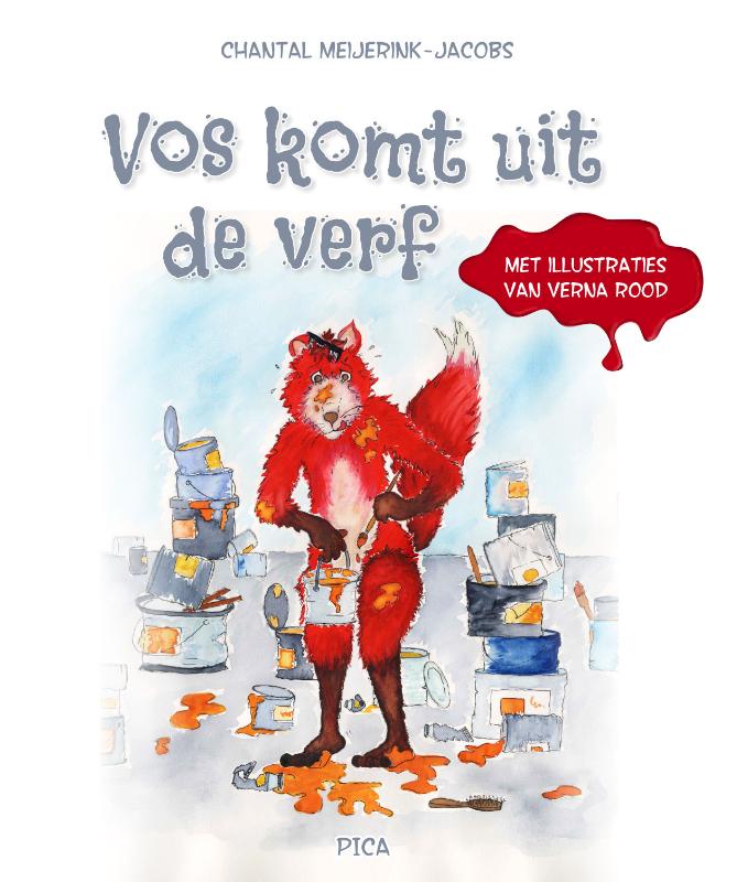 Omslag van Vos komt uit de verf