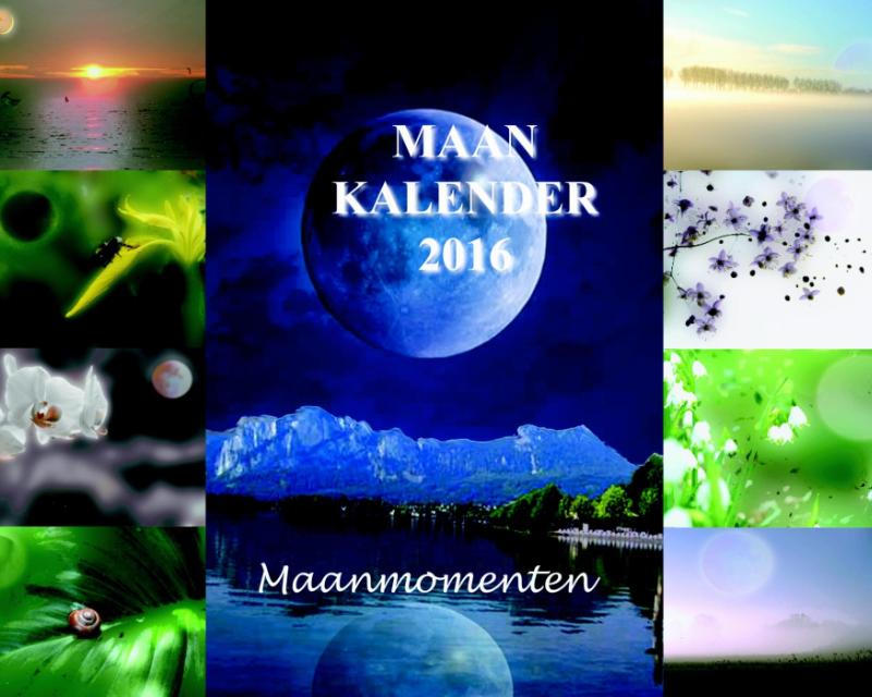 Omslag van 2016 maanmomenten